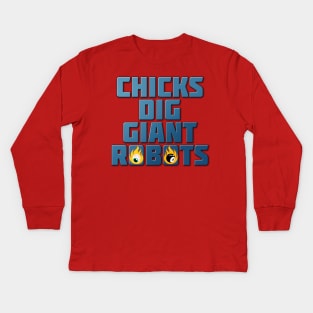 The Fourth Law Of Robotics Kids Long Sleeve T-Shirt